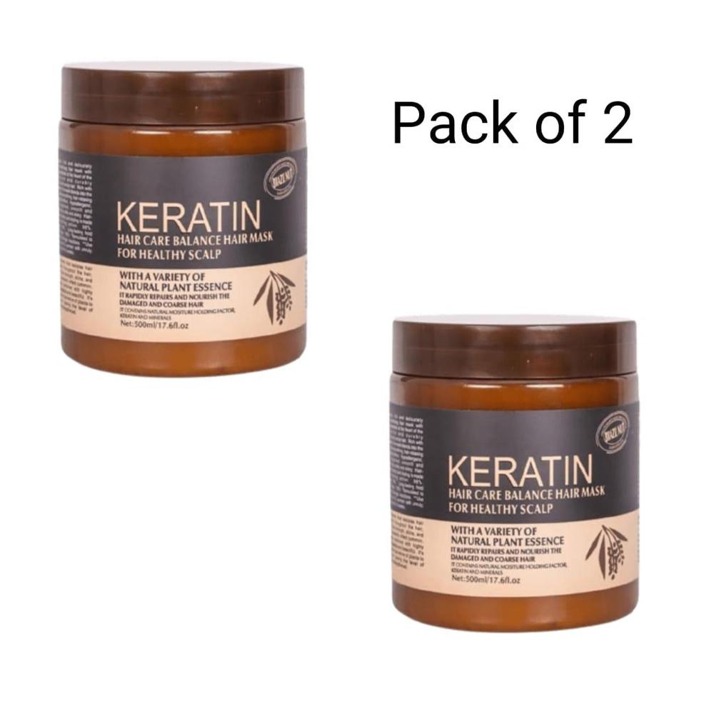 Keratin hair treatment